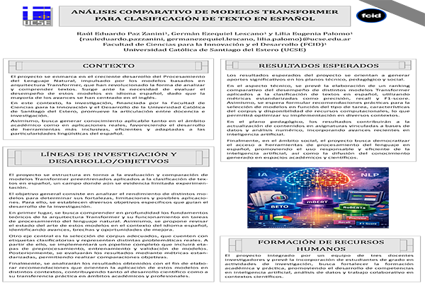 Análisis Comparativo de Modelos Transformer para Clasificación de Texto en Español